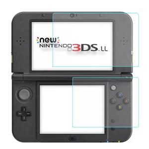 Nintendo New 3DS XL/LL 화면 보호기 용 2PCS 강화 유리 New 3DS XL LL (새 버전) 액세서리 용 보호 유리