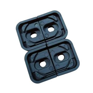 4Pcs 에어컨 충격 패드 야외 장치 용 쉬운 설치 마운트 댐핑 패드 발코니 지붕 분할 콘덴서 부품