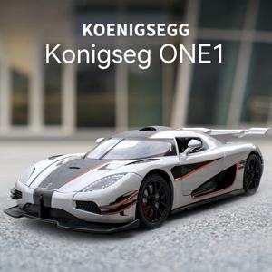1: 24 K Ö Niger 소리, 빛 및 피드백 기능을 갖춘 수집용 장식품, 소년을 위한 합금 스포츠카 장난감 선물