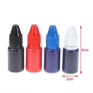 10ml 잉크패드 플래시 리필 빠른 건조 스탬핑 잉크 감광성 스탬프 오일