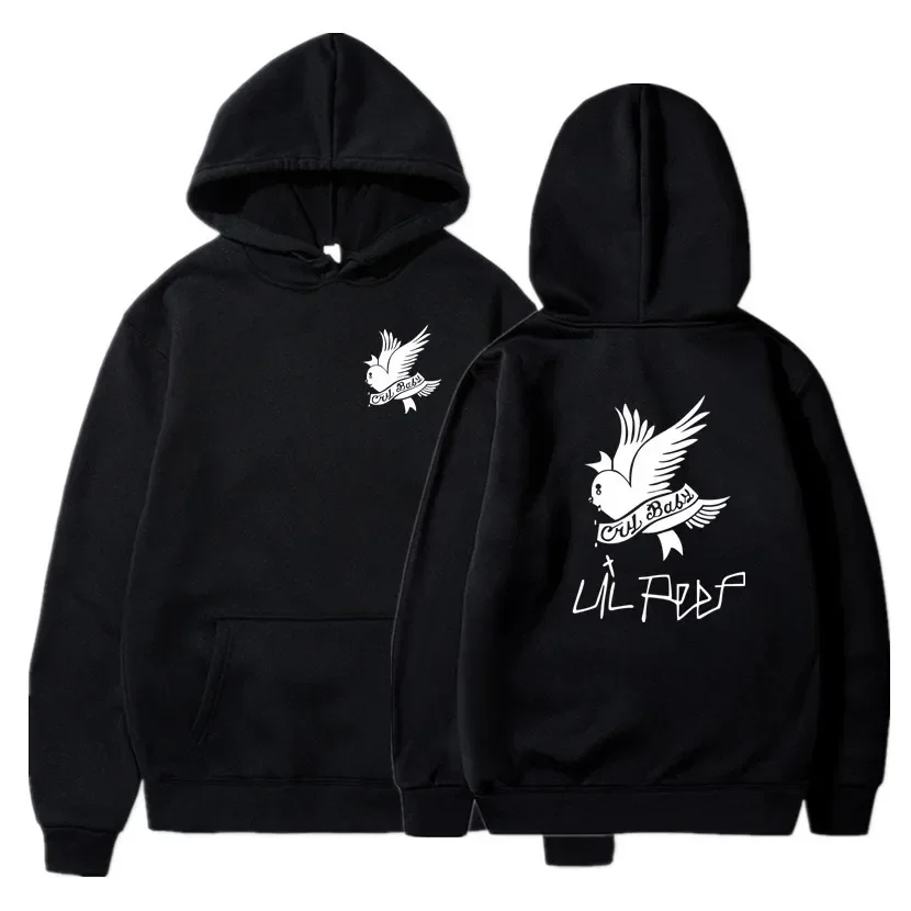 남성 후드 가을 겨울 패션 Lil Peep 인쇄 트렌드 스웨터 Lil Love 여성 플러스 양털 풀오버 힙합 streetwear