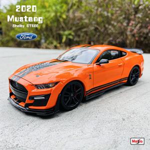 Maisto 1:24 새로운 포드 2020 머스탱 쉘비 GT500 합금 자동차 모델 수공예 장식 컬렉션 장난감 도구 선물 다이 캐스팅