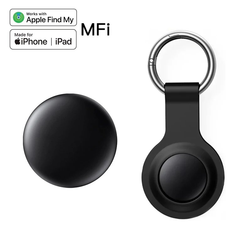 4/3/2/1 팩 수하물 IOS MFi 키 파인더용 내 Bluetooth GPS 트래커 찾기를 통해 Apple Airtag 교체용 분실 방지 트래커