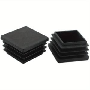 50MM 사각 튜브 엔드 캡 플라스틱 플러그, 검정색 플러그 사각 플러그 가구 테이블과 의자 플라스틱 사각 강철 튜브 커버 엔드 캡