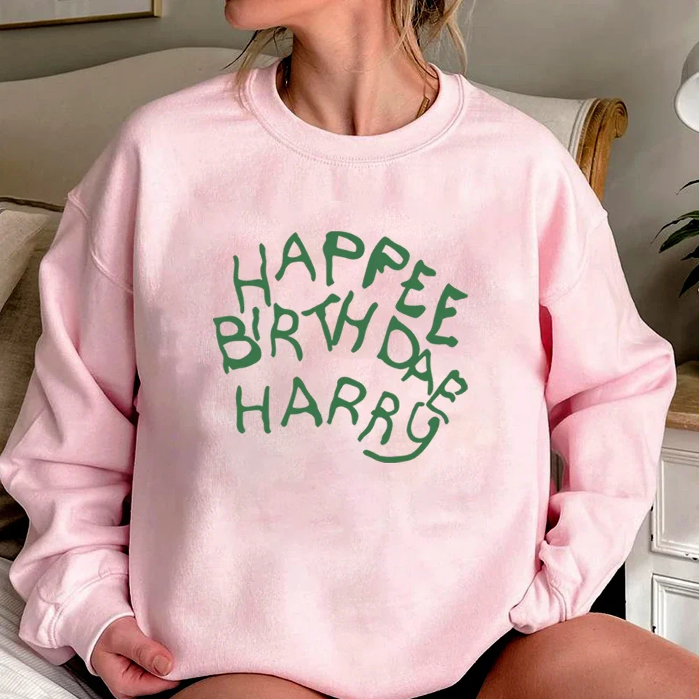 새로운 후드 Happee Birthdae 해리 운동복 매직 마법사 스웨터 마법사 학교 까마귀 여성 긴 소매 Crewneck 스웨터