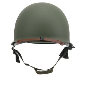 전술 미군 복제품 보호 헬멧, 야외 CS 페인트볼 그린 스틸 헬멧, WW2, M1