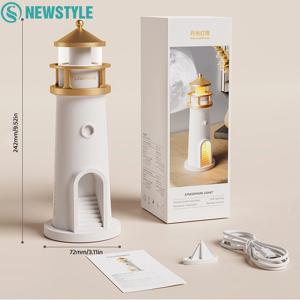 문 프로젝션 야간 조명 등대 주변 조명 디밍이 가능한 블루투스 음악 모션 센서 데스크탑 장식 조명 크리스마스 선물