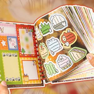 Mr. Paper 1 스타일 42 개/가방 Munchkin 편의점 시리즈 쓰기 가능 다이 컷 스티커 도서 DIY 핸드북 재료 장식 카드