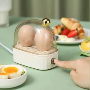 전기 계란 보일러 자동 밥솥 신속한 계란 보일러 아침 식사 기계 다기능 계란 밥솥 2 계란 휴대용 음식 기선