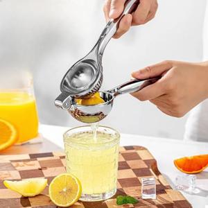 스테인레스 스틸 수동 Juicer 프로세서 레몬 압착기 오렌지 과일 가정용 레몬 클립 과일 프레스 주방 액세서리