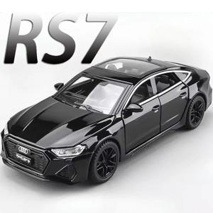1:32 아우디 RS7 스포츠백 모델 장난감 자동차, 합금 다이캐스트 6 개 문, 풀백 고무 타이어 장식, 차량 장난감 선물