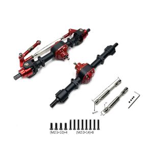 MN78 MN82 금속 전면 및 후면 차축 3mm ~ 4mm 샤프트 슬리브 1/12 RC 자동차 업그레이드 부품 액세서리