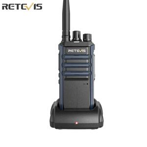 Retevis RT86A 헤비 듀티 워키 토키 라디오 세트 장거리 통신 야외 사용을위한 2pcs 인터콤 라디오 시스템