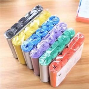 5 롤 45*50cm 100PCS 일회용 쓰레기 주머니 가정용 두꺼운 보관 쓰레기 봉투 중단 청소 쓰레기 봉투