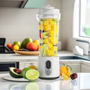 새로운 300W 강력한 전기 Juicer 4000mAh 듀얼 사용 주스 컵 홈 야외 신선한 과일 스무디 블렌더 BPA 프리 휴대용 컵