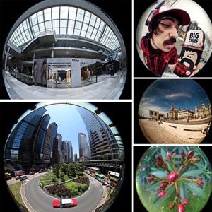 3 In 1 피쉬 아이 렌즈 광각 매크로 스마트 폰 Fisheye 렌즈 줌 범용 아이폰 삼성 Xiaomi 휴대 전화 카메라 렌즈