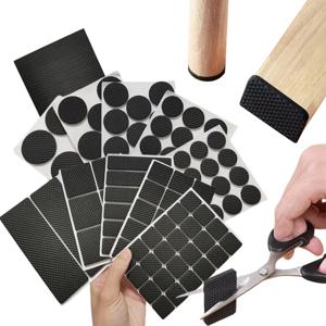 12/30/48pcs 가구 패드, 접착 고무 DIY 가구 피트 패드, 테이블 다리 의자, 의자 매트, 테이블 및 의자 발 보호