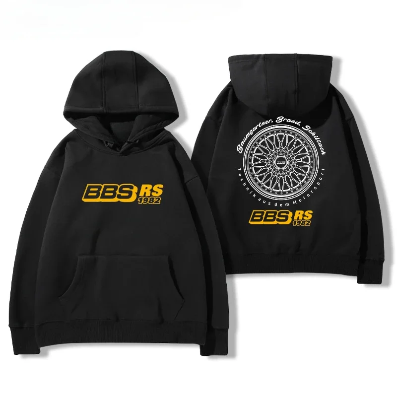 2024bbs 휠 프린트 후드티 남녀공용 자동차 튜닝 문화 사계절 루즈핏 캐주얼 자켓 통기성 좋은 가벼운 재킷