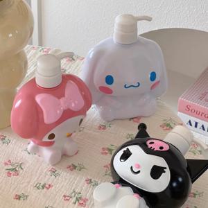 Sanrio 헬로 키티 Kuromi 대용량 디스펜서 병 만화 멜로디 출장 샴푸 핸드 워시 디스펜서 병 선물