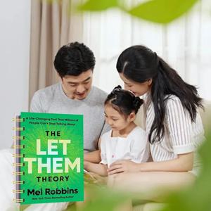 Let Them Theory Book Mel Robbins 수백만 명의 사람들이 삶을 변화시키는 도구를 논의합니다. 자기 강화 심리학 관리 도서