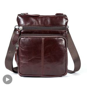 어깨 메신저 여성 남성 가방 Crossbody 정품 가죽 사무 작업 비즈니스 서류 가방 핸드백 남성 Portafolio Retro 2020