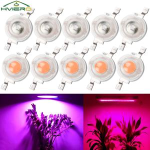10Pcs DC 3V 3W 높은 전력 발광 다이오드 LED 칩 SMD 조명 구슬 이미 터 흰색 빨간색 녹색 파란색 노란색 전구 다이오드 Lamping