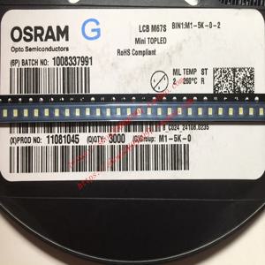 50PCS/오스람 LCBM67S SMD 0805/2214 세라믹 아이스 블루 라이트 자동차 악기 LED 램프 구슬
