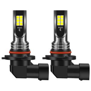 2Pcs 9005 9006 LED 헤드 라이트 H11 H8 H9 H10 H1 H3 자동차 안개 전구 DRL H4 H7 자동 운전 러닝 램프 6000K 8000LM 80W 12V