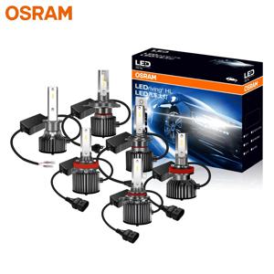 오스람 LEDriving YLZ HL H7 H4 LED 자동차 헤드 라이트 H1 H8 H11 H16 HB3 HB4 HIR2 9012 12V 6000K 슈퍼 밝은 흰색 램프 자동 전구 2pcs