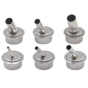 1pcs 45도 벤드 노즐 BGA 핫 에어 건 스트레이트 노즐 뜨거운 공기 건 경사 노즐 QUICK 861DW 납땜 스테이션