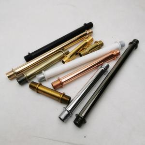 M10 미세 치아 양방향 치아 파이프 전기 도금 골드 페인팅 블랙 테이블 램프 연결 DIY 파이프 중공 테이블 램프