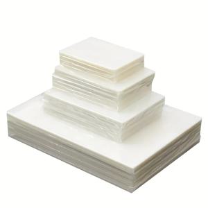 100PCS 70 Mic 2R 3R 4R 5R 열 라미네이팅 필름 PET 사진/파일/카드/그림 라미네이션 파우치 라미네이터 핫 라미네이터 필름