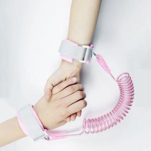 어린이 안전 하네스 가죽 끈 안티 분실 조절 손목 링크 견인 로프 손목 밴드 벨트 유아용 아기 어린이