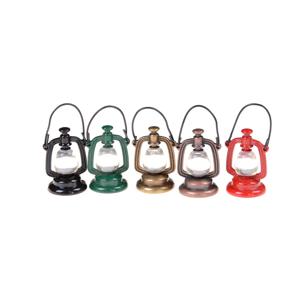 23mm * 43mm 1 Pcs 1:6 스케일 레트로 오일 램프 인형 집 미니어처 장난감 인형 음식 주방 거실 액세서리 1PCS