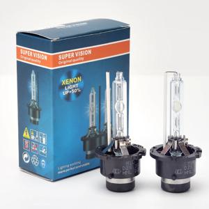 2pcs D2S D2R D4S 4300K ​​6000K 8000K HID 크세논 헤드라이트 전구 금속 홀더 포함
