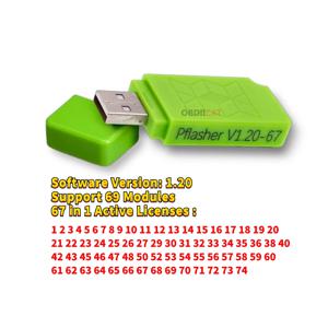 PCMmaster ECU 칩 튜닝 도구 용 범용 V1.21 USB 동글 PCM 플래시 도구/SM2 PRO 69 모듈 무료 Damaos ECU 프로그래머