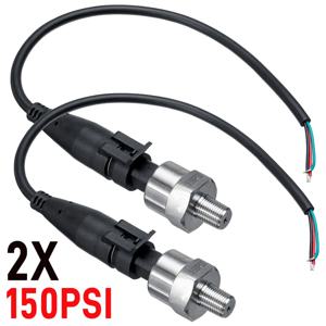 1/2X 150Psi DC5V 1/8NPT 압력 변환기 송신기 센서 스테인레스 스틸 오일 공기 물 연료 송신기