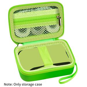 MakeID 라벨 메이커 기계 및 탭과 호환되는 라벨 메이커 케이스, 미니 스티커 메이커 라벨링 프린터 보관 주최자