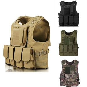전술 조끼 CS 게임 Airsoft 폭행 몰리 조끼 장비 야외 의류 사냥 위장 조끼 전투 보안 양복 조끼