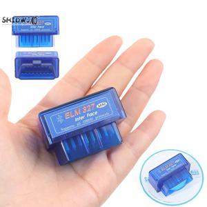 슈퍼 미니 ELM327 V1.5 블루투스 호환 PIC18F25K80 칩, 다중 차량 ELM 327 V 1 5 OBD2 CAN-BUS 진단 도구 작동