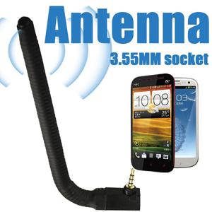 6dBi 휴대 전화 신호 부스터 안테나, 휴대용 전화 신호 향상, 휴대용 안테나, 3.5mm 잭 신호 증폭기, 전화 도구