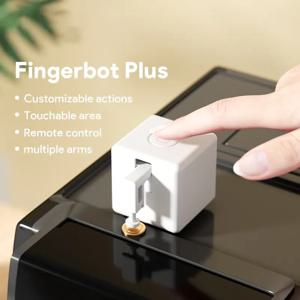 투야 지그비 / 블루투스 핑거봇 플러스 로봇 버튼 푸셔 스위치 봇 스마트 홈 Alexa, Google Home, 스마트 라이프 앱 연동