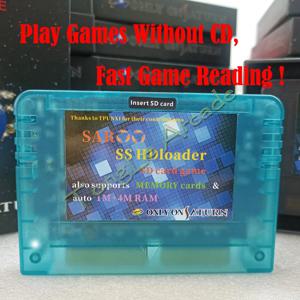 2025 최신 V0.7 SAROO SS HDloader 게임 리더 카트리지 카드 지원 SD TF Menory 카드 Saturn 시스템 용 CD없이 게임 플레이