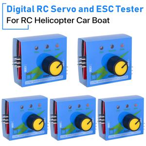 서보 테스터 RC 3CH 디지털 멀티 ESC 일관성 속도 컨트롤러 검사기 조정 스티어링 기어 CCPM RC 헬리콥터 자동차