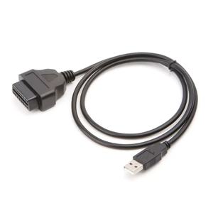 16핀 obd2-usb 포트 충전기 어댑터 케이블 커넥터 진단 도구