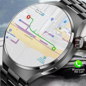 2025 새로운 Watch4 Pro 남성 스마트워치 360*360 AMOLED 화면 심박수 블루투스 통화 IP67 방수 남성용 스마트워치 (안드로이드용)
