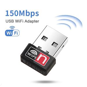 150Mbps USB WiFi 어댑터 2.4G 무선 네트워크 카드 802.11n USB 이더넷 WiFi 수신기 노트북 용 동글 미니 USB Lan Adaptador