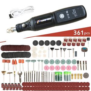 미니 리튬 전기 드릴 3.7V 무선 회전 공구 (조각, 연마, 광택, 조각, 절단, DIY 공예용)