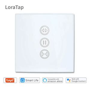 Tuya 스마트 라이프 WiFi 커튼 블라인드 스위치 롤러 셔터 전기 모터 Google 홈 Alexa 음성 제어 연결된 하우스 엔진