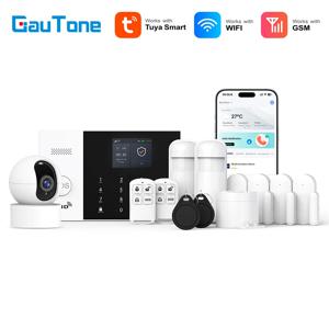 WIFI GSM 경보 시스템 Tuya 스마트 라이프 APP 홈 스마트 보안 보호 ALexa가 포함된 무선 보안 경보 하우스 시스템